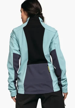 Bike<SCHÖFFEL Bike Bike softshell jacket in a material mix