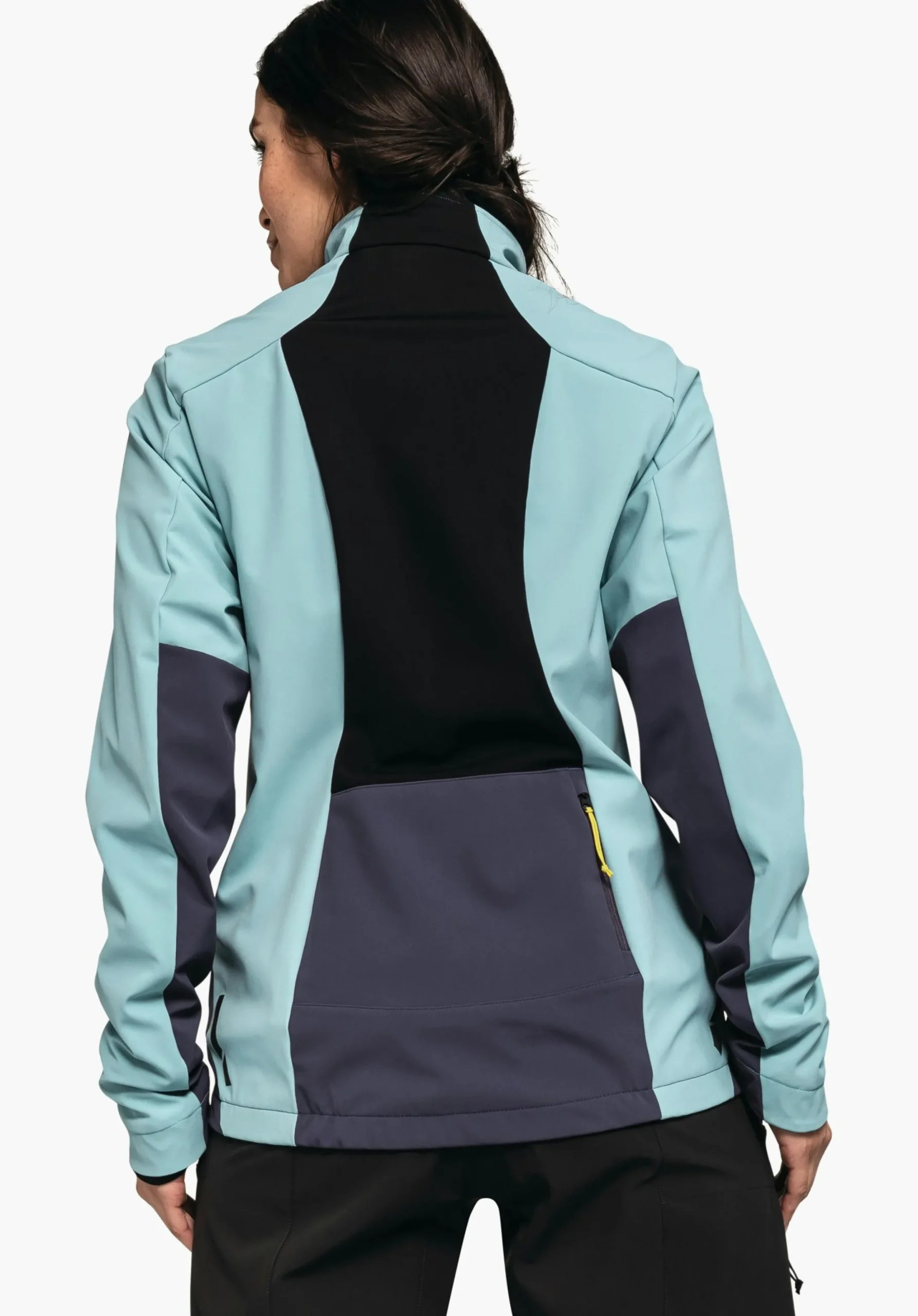 Bike<SCHÖFFEL Bike Bike softshell jacket in a material mix