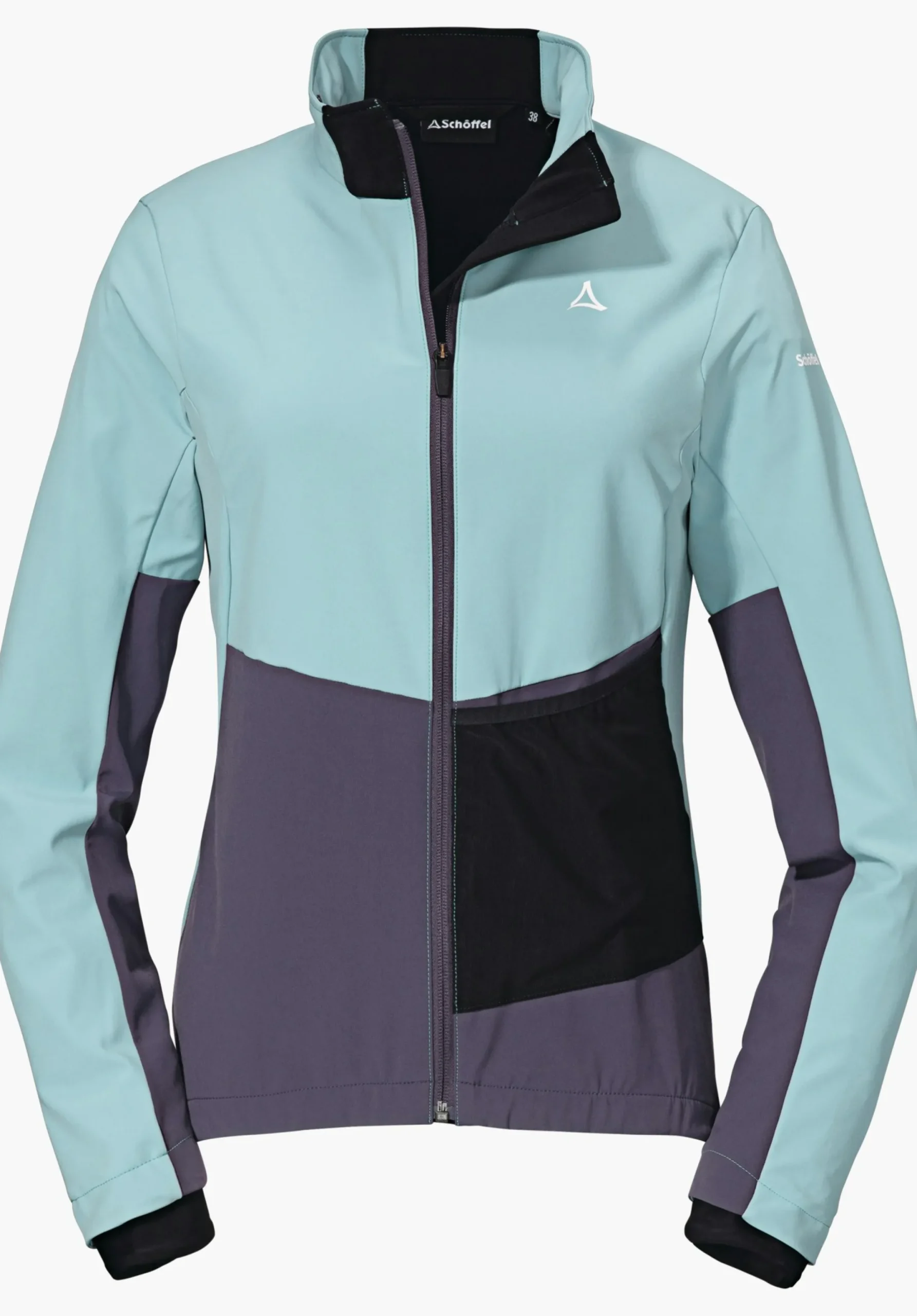 Bike<SCHÖFFEL Bike Bike softshell jacket in a material mix