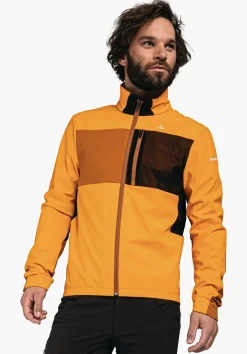 Bike<SCHÖFFEL Bike Bike softshell jacket in a material mix