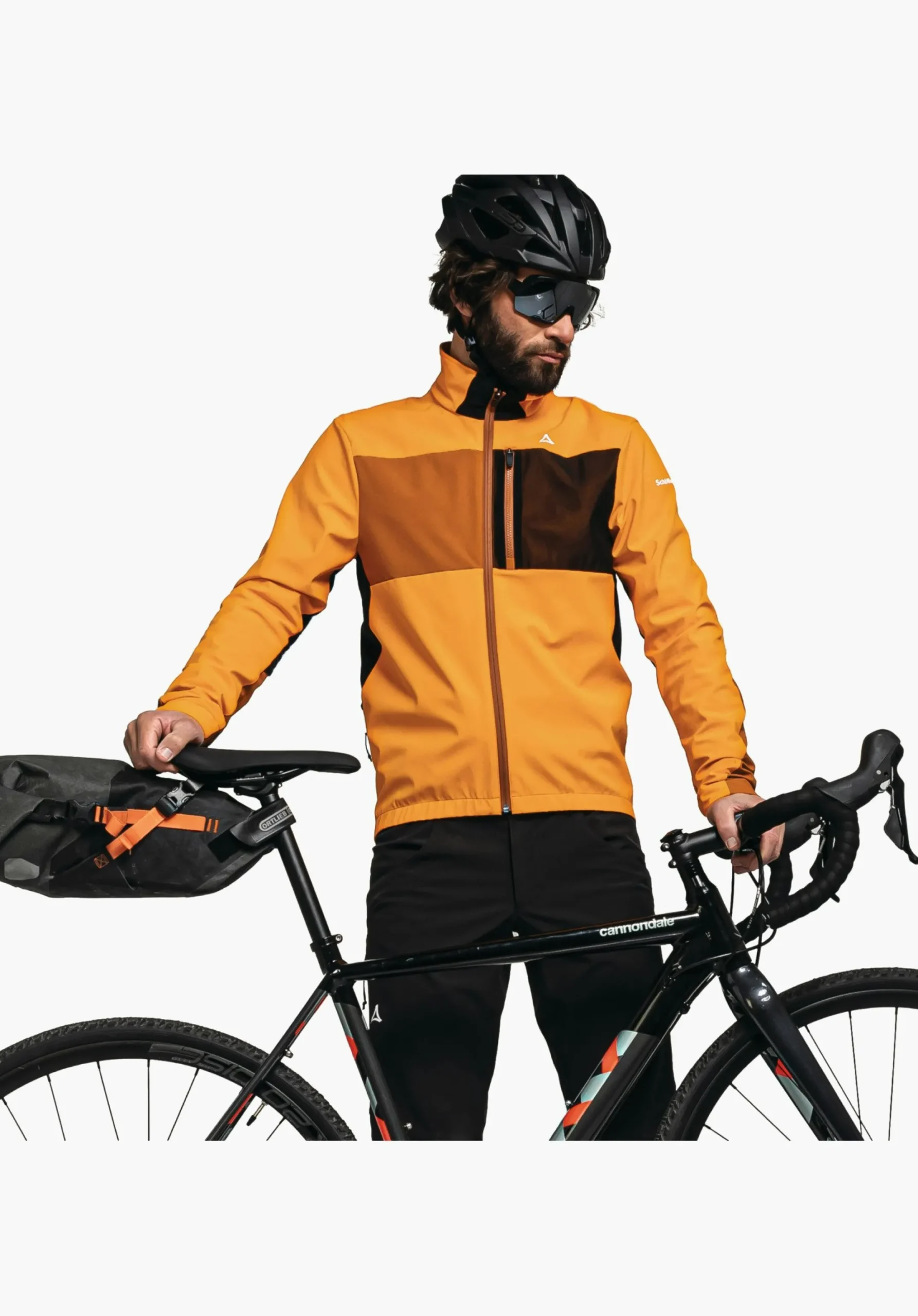 Bike<SCHÖFFEL Bike Bike softshell jacket in a material mix