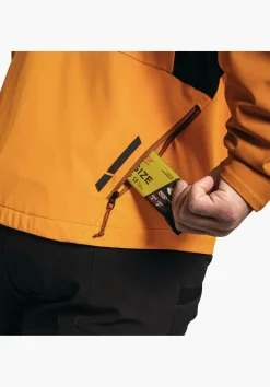 Bike<SCHÖFFEL Bike Bike softshell jacket in a material mix