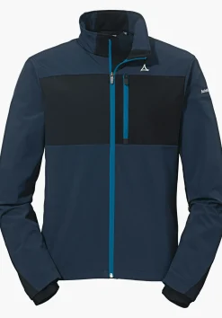 Bike<SCHÖFFEL Bike Bike softshell jacket in a material mix