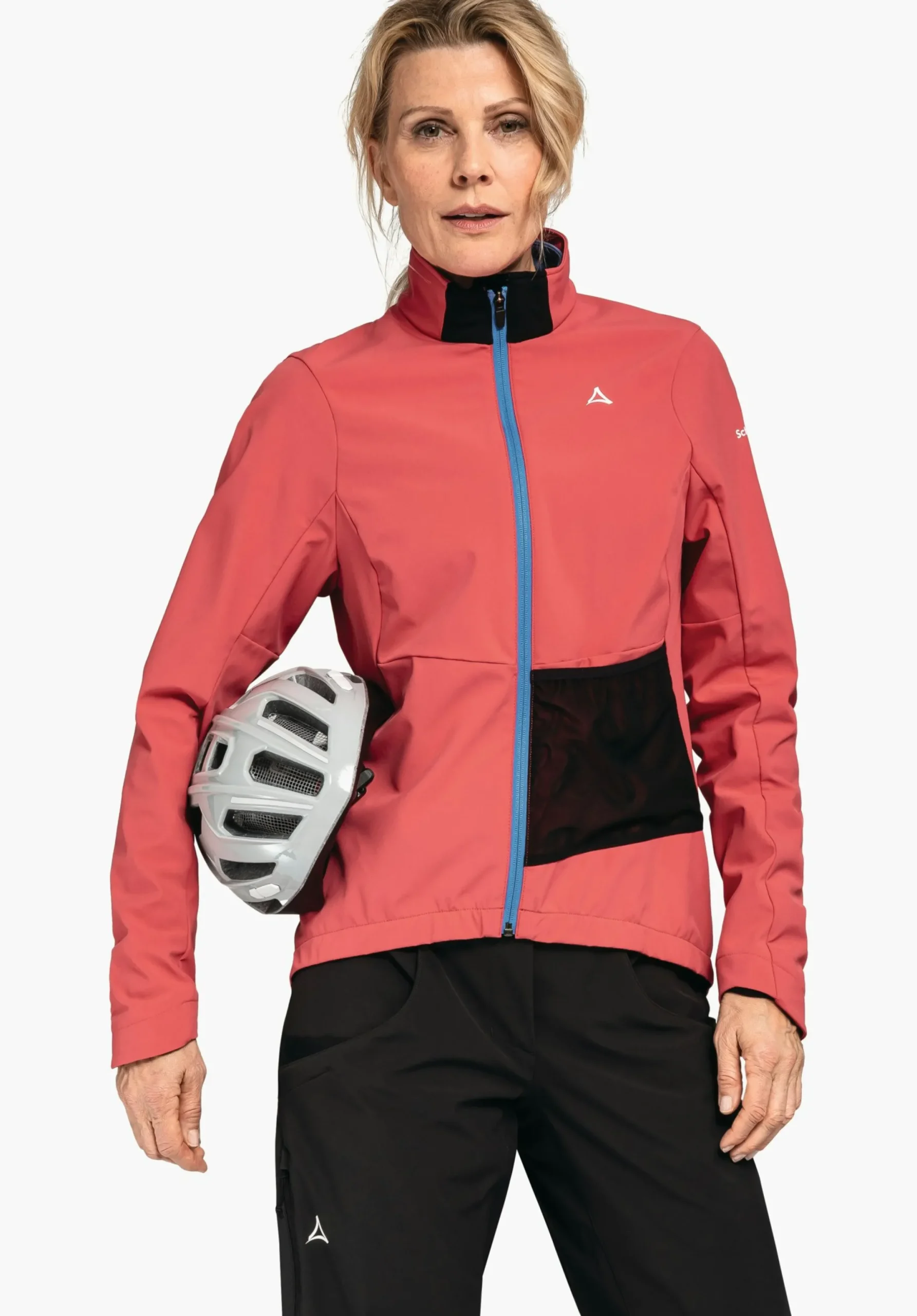 Bike<SCHÖFFEL Bike Bike softshell jacket in a material mix