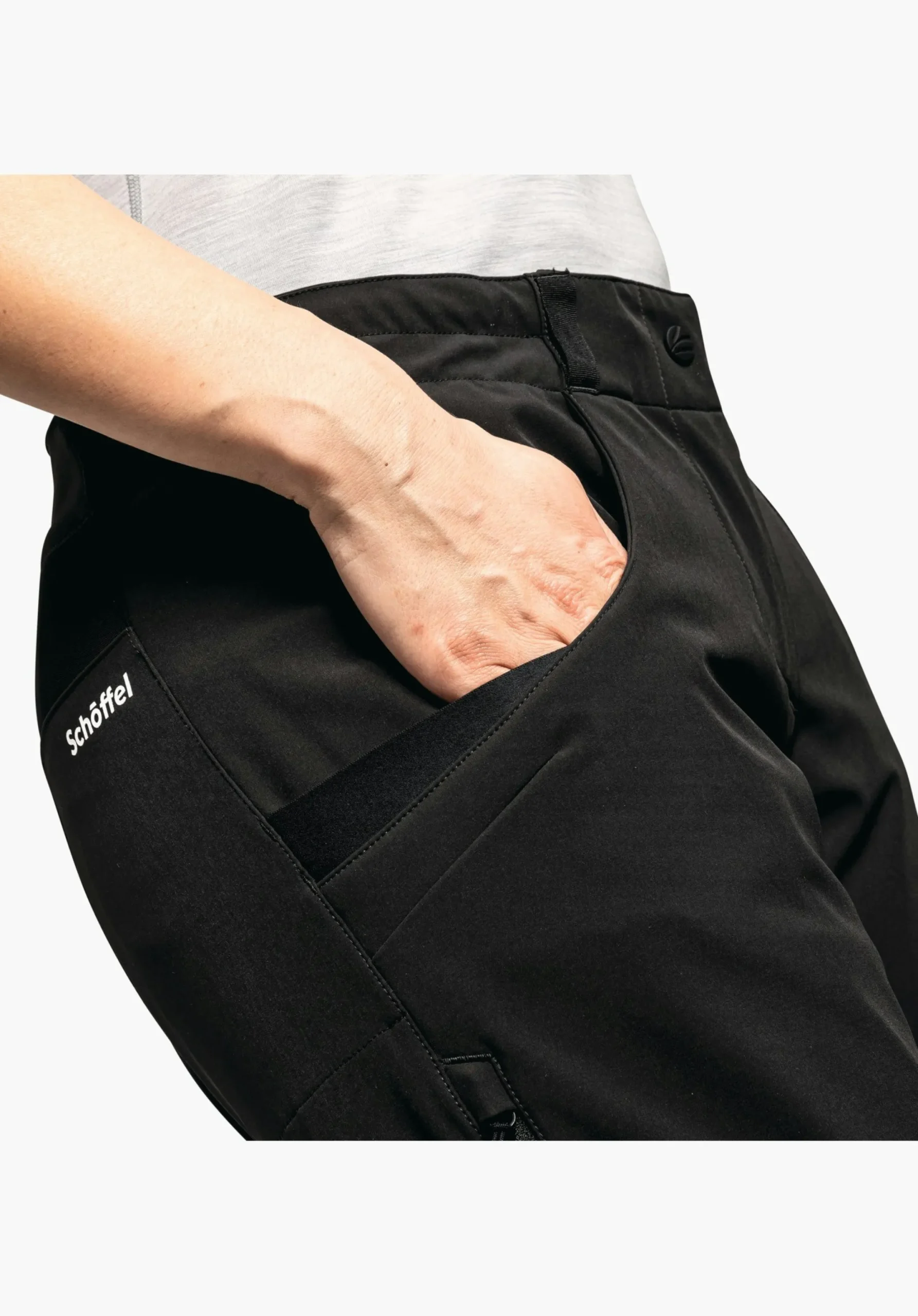 Bike|Pants Long<SCHÖFFEL Bike|Pants Long Bike softshell pants in a material mix