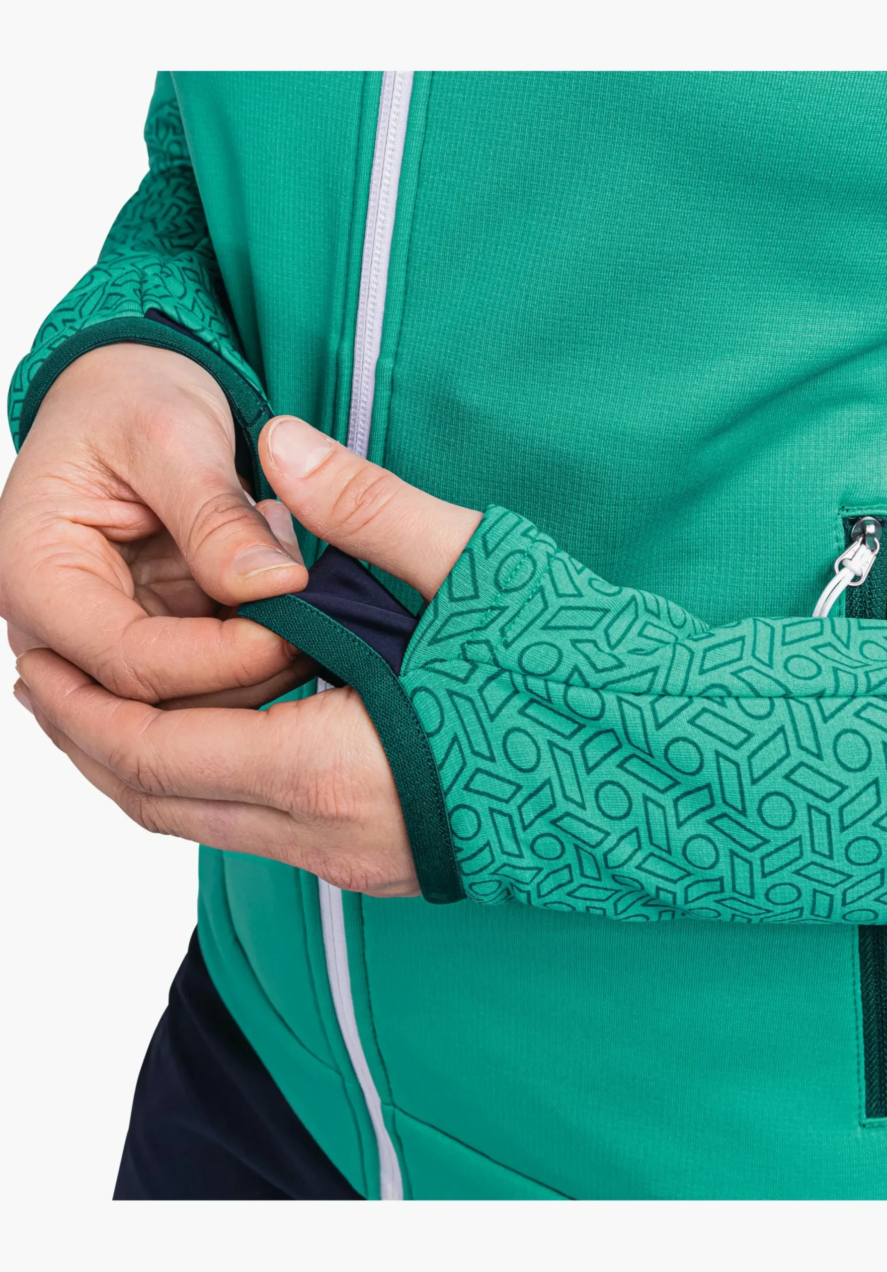 SCHÖFFEL Hiking fleece with practical details