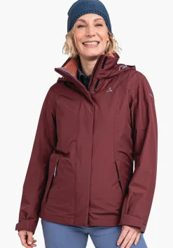 Trek & Hike|Double Jackets<SCHÖFFEL Trek & Hike|Double Jackets 3in1 hiking jacket with zip-out fleece