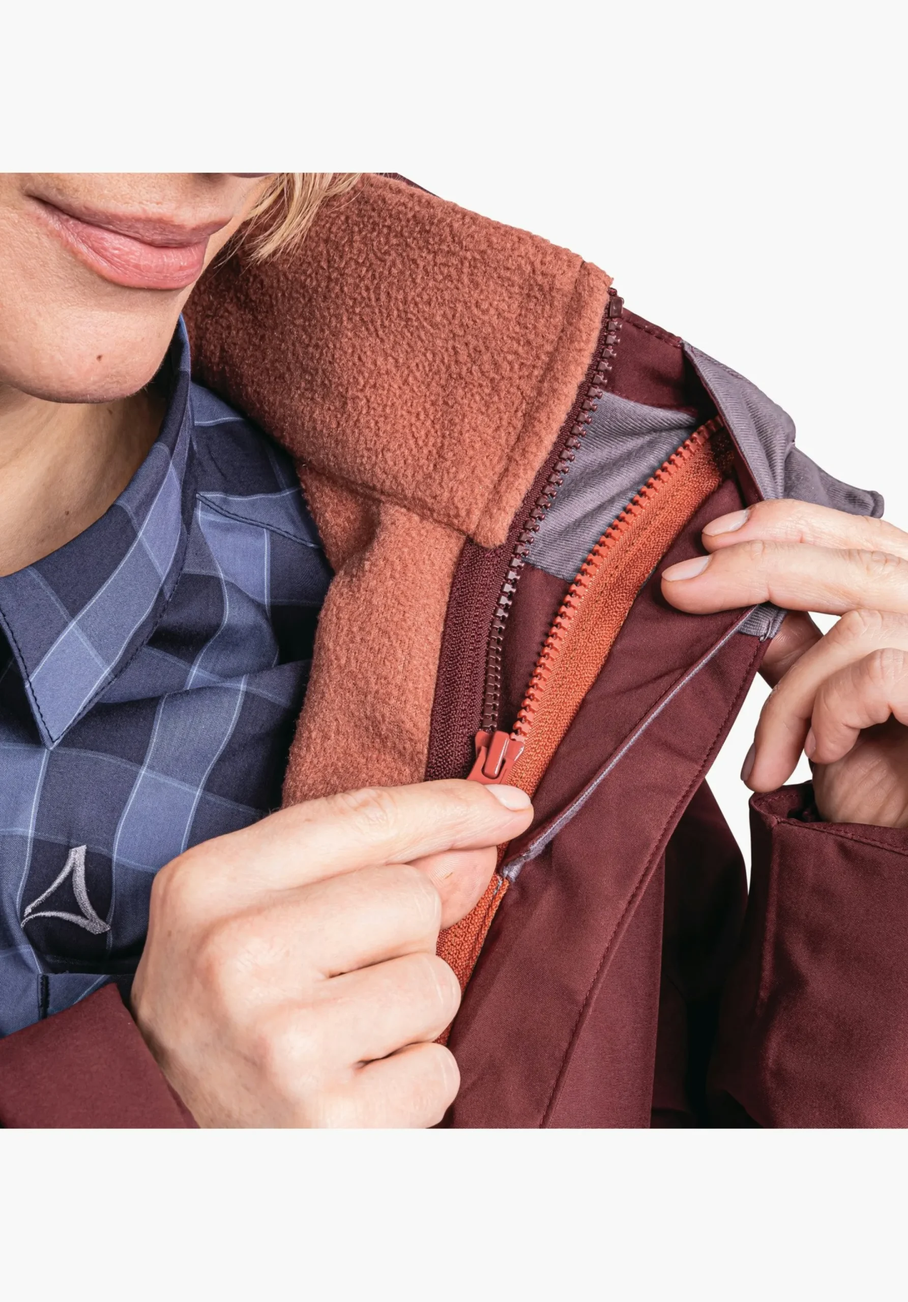 Trek & Hike|Double Jackets<SCHÖFFEL Trek & Hike|Double Jackets 3in1 hiking jacket with zip-out fleece
