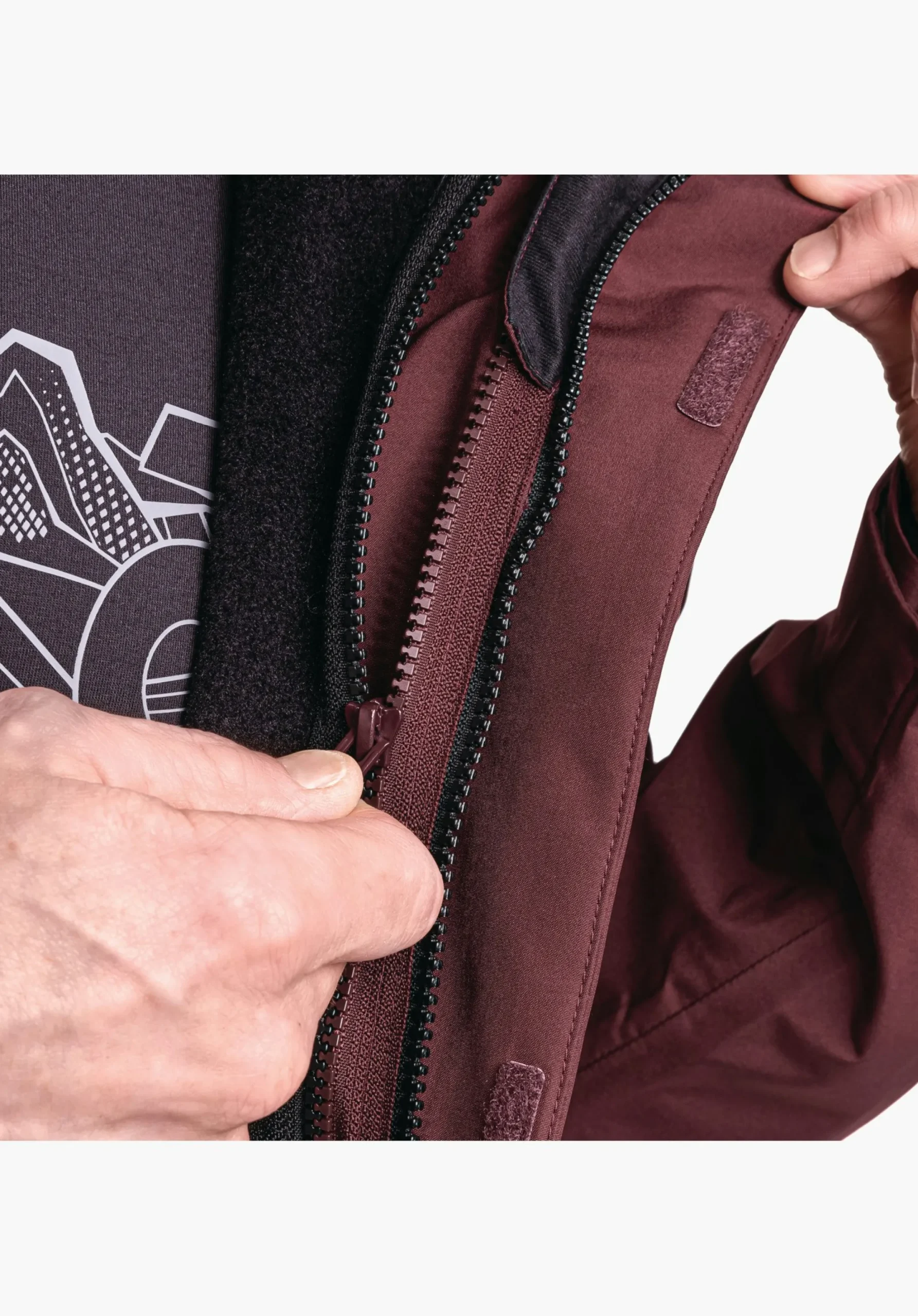 Trek & Hike|Double Jackets<SCHÖFFEL Trek & Hike|Double Jackets 3in1 jacket with a rainproof outer layer