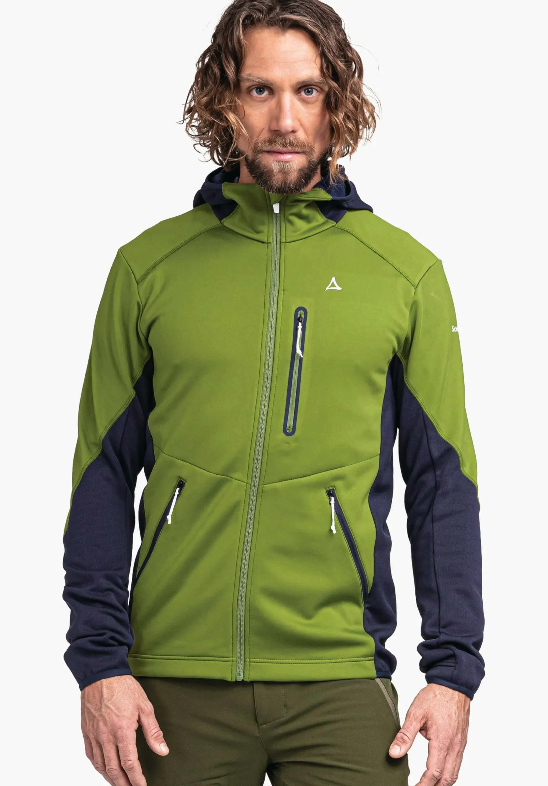 Trek & Hike<SCHÖFFEL Trek & Hike Sporty fleece hoody in material mix