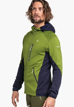 Trek & Hike<SCHÖFFEL Trek & Hike Sporty fleece hoody in material mix
