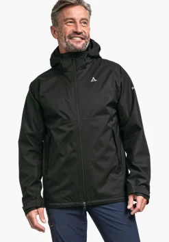 Trek & Hike|Outdoor Jackets<SCHÖFFEL Trek & Hike|Outdoor Jackets Stretchy rain jacket with pack-away bag