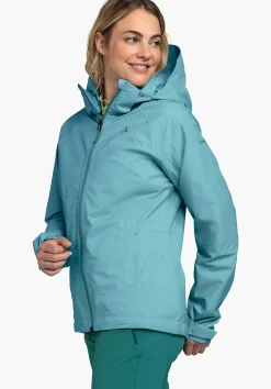 Trek & Hike|Outdoor Jackets<SCHÖFFEL Trek & Hike|Outdoor Jackets Stretchy rain jacket with pack-away bag