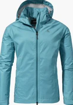 Trek & Hike|Outdoor Jackets<SCHÖFFEL Trek & Hike|Outdoor Jackets Stretchy rain jacket with pack-away bag