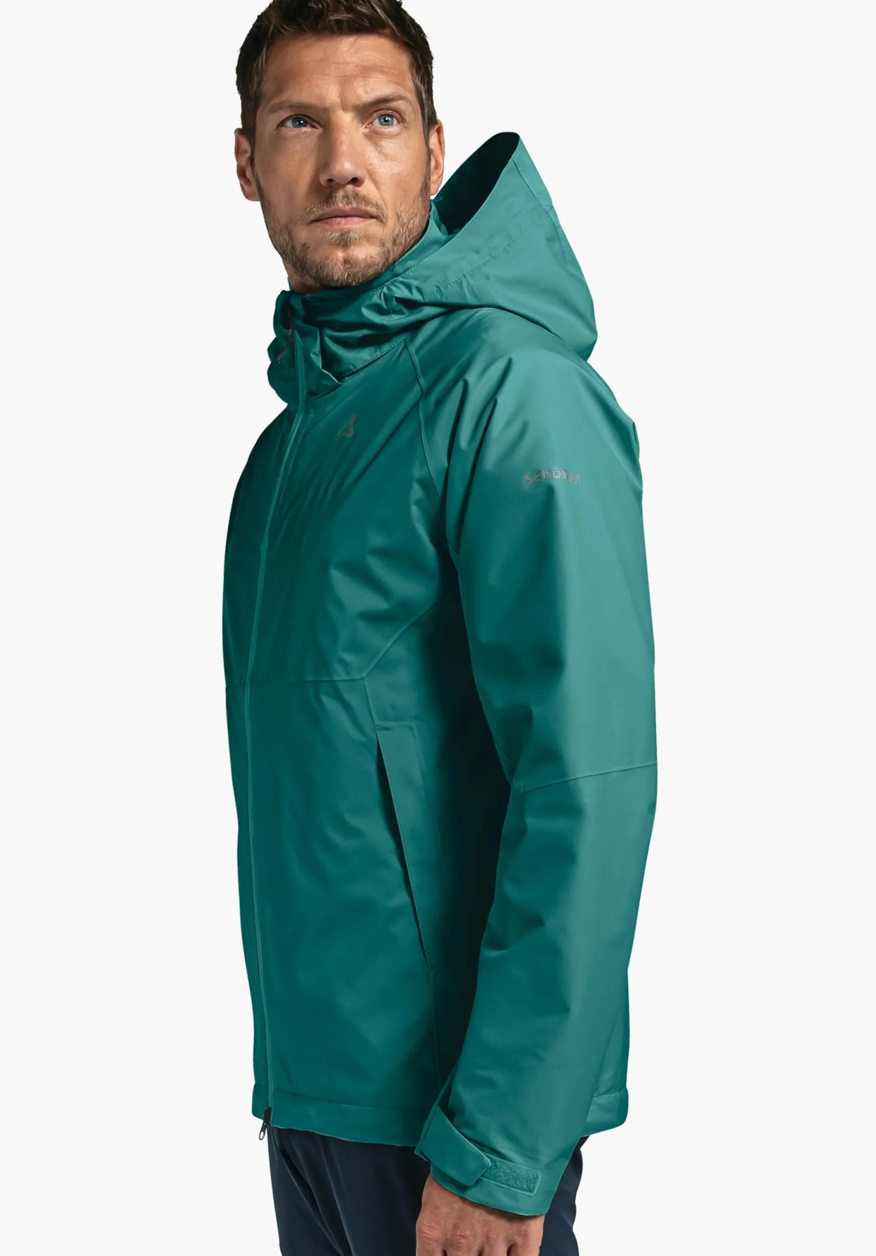 Trek & Hike|Outdoor Jackets<SCHÖFFEL Trek & Hike|Outdoor Jackets Stretchy rain jacket with pack-away bag