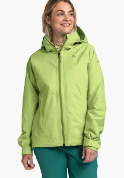 Trek & Hike|Outdoor Jackets<SCHÖFFEL Trek & Hike|Outdoor Jackets Stretchy rain jacket with pack-away bag