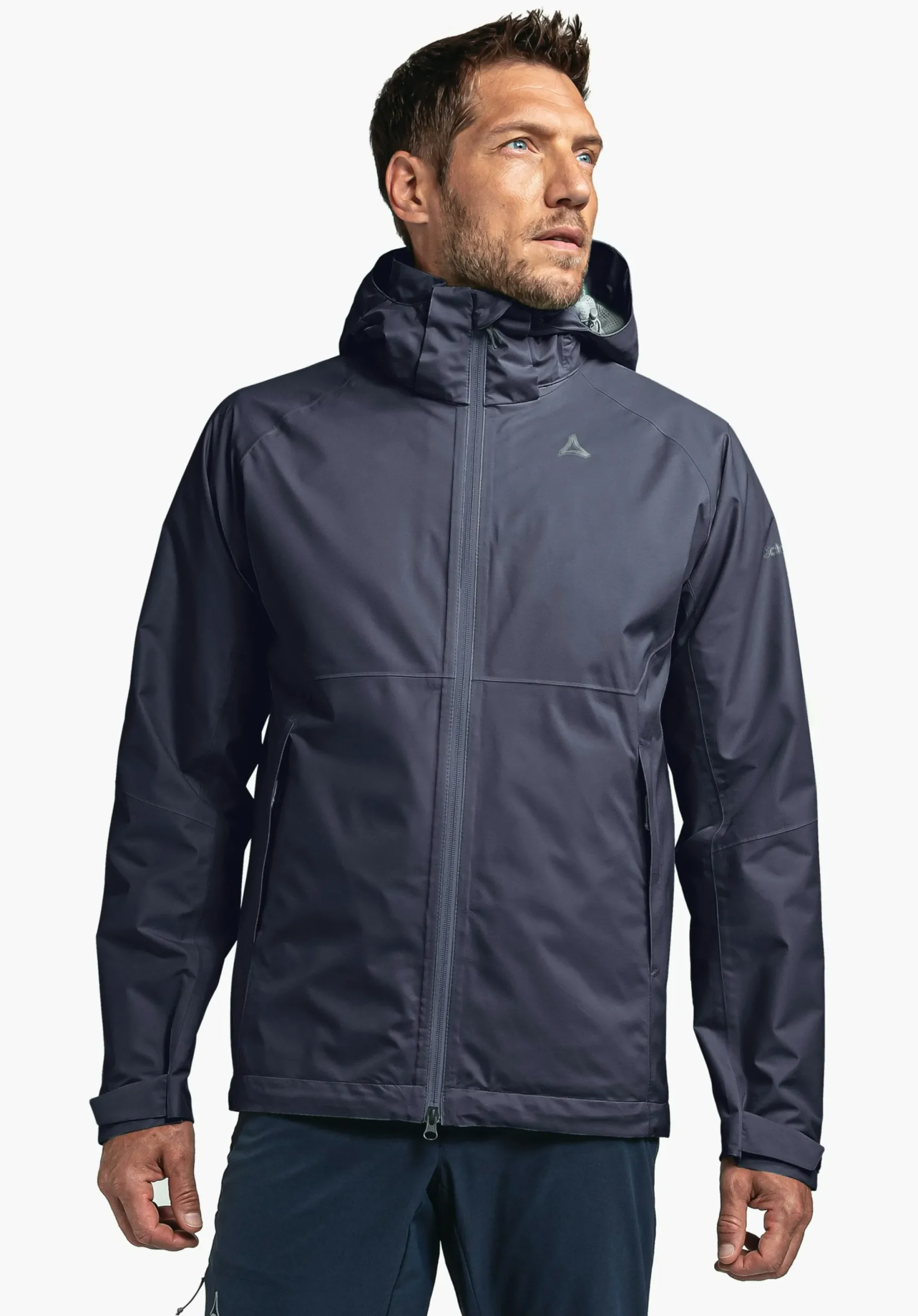 Trek & Hike|Outdoor Jackets<SCHÖFFEL Trek & Hike|Outdoor Jackets Stretchy rain jacket with pack-away bag