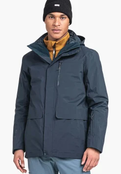 Travel/Leisure|Double Jackets<SCHÖFFEL Travel/Leisure|Double Jackets Waterproof and fashionable 3in1 parka